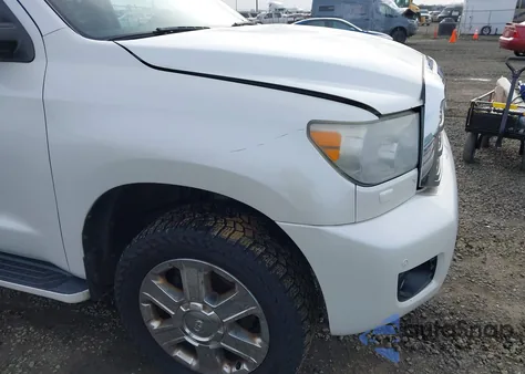 2010 Toyota Sequoia Platinum 5.7L V8 z USA, uszkodzony, nr VIN 5TDDY5G10AS034945